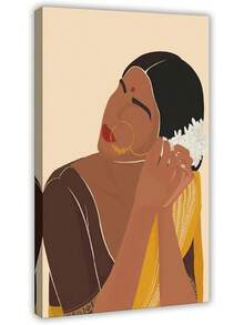 South Asian Poster Woman Wall Art,Brown Tamil Girl,Modern Woman in Saree Art, South Art Decor Canvas Printcuadros decorativos para sala,poster,con marco,posters,cuadros para la pared ,marcos para cuadros,cuadro,virgen de guadalupe,salascuadros decorativos para sala,poster,con marco,posters,cuadros para la pared ,marcos para cuadros,cuadro,virgen de guadalupe,salas - transparente - Ver 10