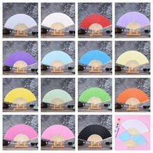 1把可折叠手持扇，带流苏，适合户外旅行、舞蹈表演、旗袍穿着、摄影道具 - 彩色 - 查看 10