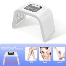 Mother's Day Gift, LED Facial Skincare Device Beauty Instrument, Seven-Color Light Wave Therapy, Suitable For Face, Body And Other Parts. It Is A  Gift For Mothers Or Girlfriends. - 美規A型插(110-127V) - 查看 6