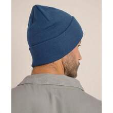 Beanie For Men Women Cuffed Thick Knitted Unisex Winter Hat Beanies Skull Cap - Blue - View 5