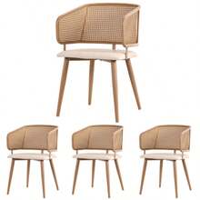 Dining Chairs - Beige Brown - View 4