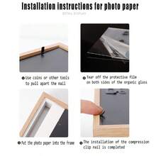 5个黑色优雅5x7英寸相框，适合展示情侣照片，可横向或纵向放置于平面上，精美的家居装饰品，送给女朋友的绝佳礼物，情人节纪念品 - 黑色 - 查看 9