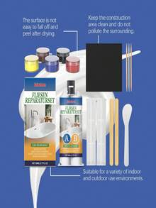 Everyday Multi-Purpose Ceramic Tile & Marble AB Sealant Repair Kit