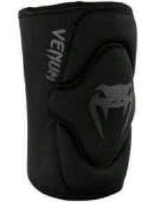 Kontact Rodilleras de Licra y Gel - Negro/Negro - Ver 9