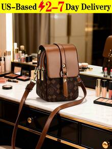 2026 New Women'S Mobile Phone Bag - Multi-Layer, Practical, Niche, Versatile, Large Capacity Small Bag, Ladies' Fashionable, Lightweight Shoulder Bag/ Single Shoulder Bag/ Crossbody Bag,Ideal Christmas Gift. - 彩色 - 查看 5