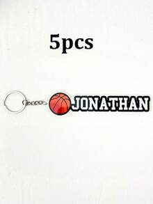 1/3/5pcs Customizable Sports Ball Keychains, Can Customize Name, Keychain/Bag Tag, Keychains, Name Tags, Sports Keyrings, Personalized Sports Keychains, Men's Sports Keychains, Personalized Sports/School Tags - Customized Acrylic Sports Keychains - Backpack Name Tags - Team Gifts, Gifts For Her, Gifts For Him, Gifts For Mom, Gifts For Friends, Home Decor, Decorations, Personalized Gifts, Custom Gifts - Multicolor 5 (balls) - View 14