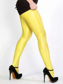 1双女士夏季薄款踝袜 - 黃色 - 查看 5