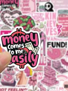 SCXXBSW 50 buc bani, autocolante creative din PVC cu desene animate, potrivite pentru manuale, huse de telefon, laptopuri, computere, valize, decorațiuni pentru frigider - Multicolor - Vizualizare 8