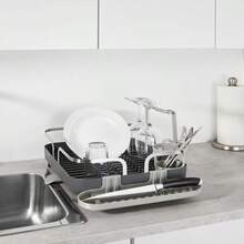 Kitchen Dish Drainer with Practical Design - Carbón - Ver 8