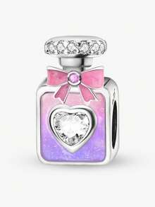 1 hạt cườm hình hoa nhiều màu sắc bằng bạc Sterling 925, thích hợp để làm vòng tay, lắc tay cho nữ, tự làm trang sức và phụ kiện hàng ngày, phù hợp cho các bạn gái. - Bộ 1 - Xem 17