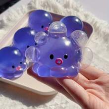 1pc Handmade Purple Octopus Taba Squishy Toy, Cute Big-Eyed Cartoon Slow Rebound Soft Squishies, Ideal For Kids Playtime, Party Activities, Children's Day, Halloween, Christmas & Birthday Goodie Bag Fillers - Bạch tuộc tím Kawaii - Xem 10