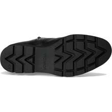 Botines Vionic Aria para mujer talla 9.5 en cuero negro con cremallera lateral y tacón de cuña - Negro - Ver 6