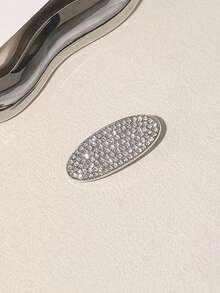 1 chiếc kẹp tóc đính đá lấp lánh sang trọng hình ngôi sao và nơ, thanh lịch và đa năng dành cho nữ, thích hợp sử dụng hàng ngày, làm phụ kiện chụp ảnh, quà tặng sinh nhật, phụ kiện tóc, kẹp tóc, kẹp càng cua, đồ dùng học tập, sinh viên, nơ, dễ thương, phong cách dự tiệc, sang trọng, trang phục mùa đông cho nữ, phụ kiện đội đầu, kẹp tóc, ghim cài tóc. - Bạc - Xem 16