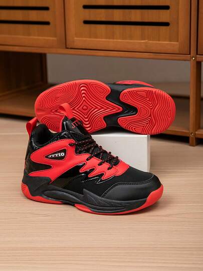 1 Pair Women's Basketball Shoes, Comfortable & Soft, Women's Casual Sports Shoes, Multi-Terrain, Suitable For All Seasons, Holiday Gift, Suitable For Teenagers And Students