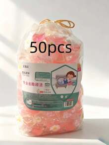 100 capsule de detergent de rufe 5 în 1, capsule concentrate de detergent de rufe 5 în 1, perle de detergent multifuncționale, potrivite pentru apartamente și case. Perle de detergent de rufe parfumate - Curăță delicat grăsimea și petele, parfum de lungă durată.