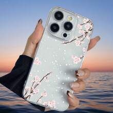 Funda de teléfono a prueba de golpes [Funda de teléfono Sakura Blossom] Funda de teléfono transparente a prueba de golpes Sakura Blossom | Engrosado para Apple  1611, 12, 13, 15 Pro, 15 Plus, 7 Plus, 8 Plus, XXS Max, XR, 11 Pro, 12 Pro, 13 Pro, 14 Pro, 12 Mini, 13 Mini, 11 Pro Max, 12 Pro Max, 13 Pro Max, 14 Pro Max, 14 Plus, 66S, 6 Plus, 78, 16 Pro, 16 Plus, funda de teléfono suave, ligera, ajustada y a prueba de golpes - 1 pieza - Ver 4