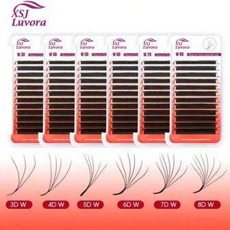0.07 8-15mm&Mix Premade W Fan Lash D-Curl 3D 4D 5D YY U W Shape Lashs Individual Lashes Lash Tech Supplies Extensions Natural Soft Black Bushy Style Lashes Eyelash Extensions Faux Mink Lashes , Automatic Eyelash Fan Grafting, Easy Eyelash Fan Curling, Eyelash Grafting, False Eyelash Blooming, Easy Eyelash Fan Curling