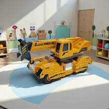 玩具、玩具车、起重机、玩具起重机、起重机模型、起重机、男孩游戏、儿童玩具车、生日礼物、惯性动力驱动、儿童玩具车、圣诞节、万圣节、节日礼物、男孩礼物 - 彩色 - 查看 8