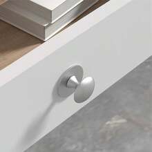 2 pezzi/4 pezzi Maniglie per cassetti in acciaio inossidabile senza foratura, maniglie per porte scorrevoli di cucina, maniglie per porte in vetro, maniglie per armadi con ganci adesivi per pareti - Multicolore - Visualizzare 8