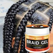 100g Hair Styling Gel, Anti-Static, Non-Sticky, Easy To Apply, Moisturizing, Creates Fashionable & Unique Hairstyles, Suitable For All Hair Types, Long-Lasting Hold, Suitable For Braiding And Curling. Unisex. Moisturizing Hair Care | Easy To Apply | Long-Lasting Hold, Hair Styling Product - Multicolor - View 6
