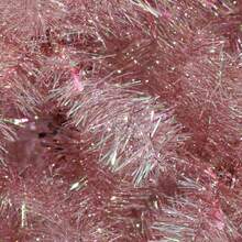 Árbol de Navidad artificial de 2,3 m, color oro rosa, preiluminado, con soporte de metal resistente y puntas de ramas realistas, decoración navideña fina para el hogar y la oficina. - Rosa - Ver 8