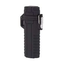 1个多功能防水香烟盒，带打火机支架，防风可充气丁烷打火机套，适用于BIC J6全尺寸打火机 - 时尚耐用防爆金属打火机盒，防风简约复古，是打火机的理想配件，便携式打火机收纳盒 - 彩色 - 查看 5