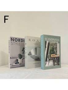 2/3pcs Foldable Fake Book Decor, Coffee Shop/Hotel Bookshelf Decor, Photography Prop, Movie/Video Conversion Model, Paper Material - Green - View 19