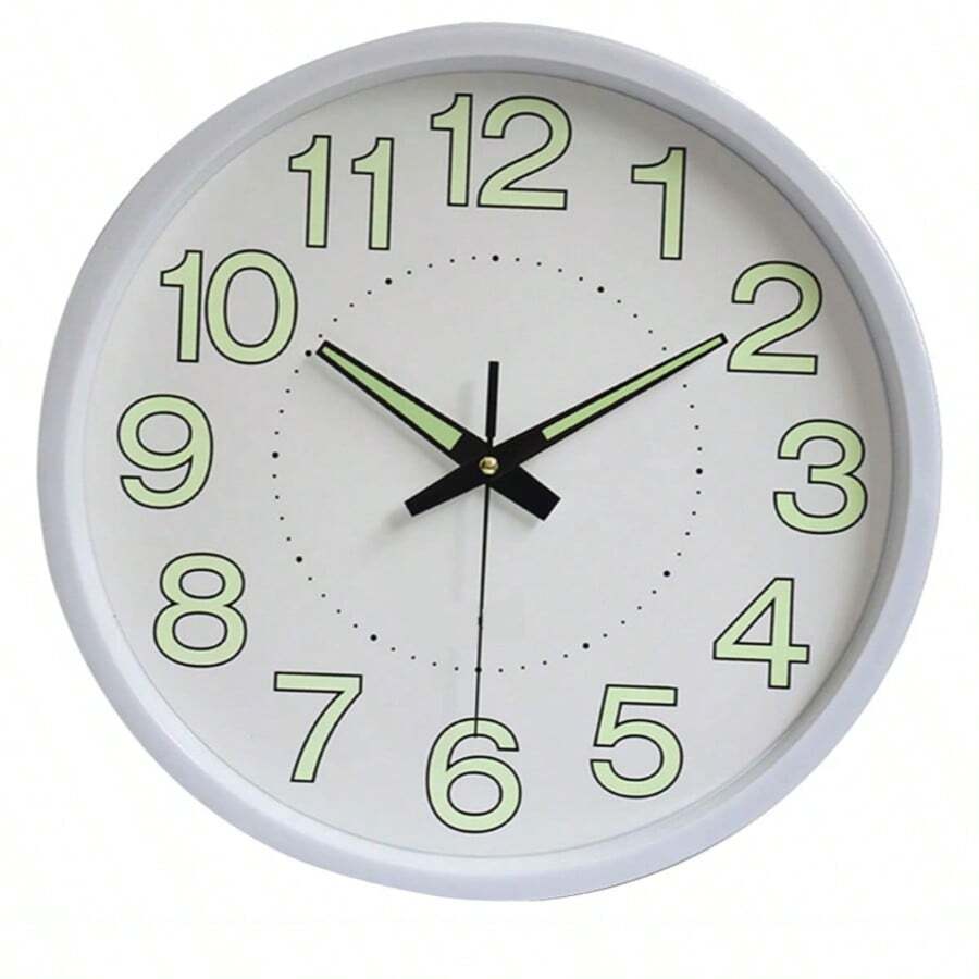 Reloj de Pared Elegante – Accesorio Funcional para tu Hogar. CL081 - Blanco - Ver 1