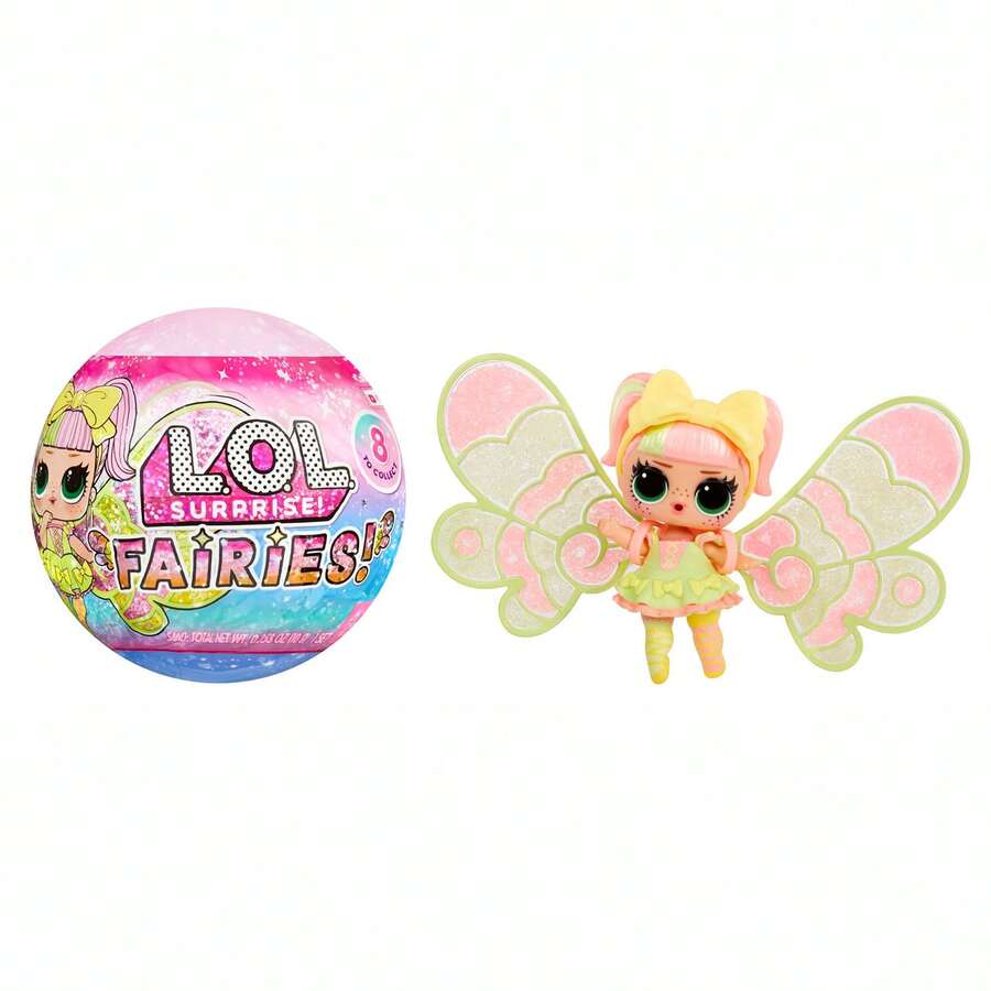 L.O.L.SURPRISE! ! Fairytale Surprise Dolls, Includes 8+ Surprises With Fairy Wings DIY, Great Gift For Children 4+ Years Old - Pack Of 1 - View 1
