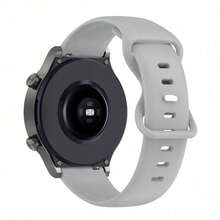 22毫米柔软硅胶表带，兼容红米手表5 Active/Lite，蝴蝶扣，耐用舒适，男女通用，可调节运动手表配件 - 22mm - 查看 2