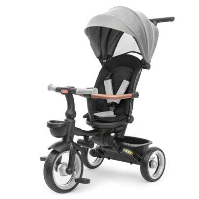 Triciclo para bebé, triciclo plegable 7 en 1 para niños de 6 meses a 5 años, con faros, triciclo todoterreno de empuje y dirección.
