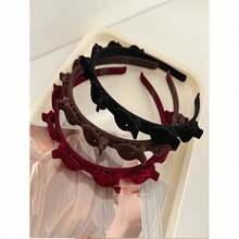 3/2/1pc Flocked Braided Hair Clips/Set, 3 Colors, Perfect For Styling Side Bangs And Broken Hair, Hairpin And Headband Combo,Hairband,Hair Hoop,Gifts,Travel,Gifts For Women,Hair Stuff,Stocking Stuffers - 彩色 - 查看 6