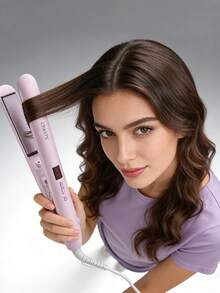 CRASTS 双效直发器，沙龙专业美发造型工具，直发卷发两用，不伤发质