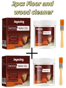 1瓶木地板清洁剂，木地板清洁保养，防腐木制家具，油性木材抛光剂 - 多色 - 查看 13