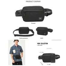 - Mariconera hombre, Bolso para hombre, Bolsa de Hombro Cruzada Impermeable para Hombres y Mujeres, Bolsa Casual de Viaje y Senderismo. Modelo 2 - Modelo 2 - Ver 1