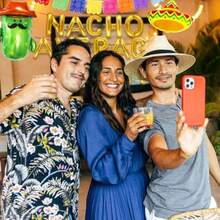 CZ JeVenis Nacho Average Groom Globos Nacho Average Groom Decoración Decoración para despedida de soltera mexicana Decoración para fiesta de compromisoy boda mexicana 8764 - Dorado - Ver 6