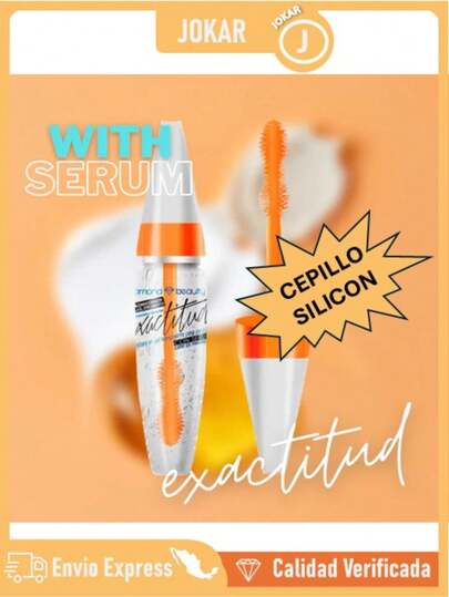 Rimel Serum para Pestañas Exactitud Diamond Beauty Alargador Fortalecedor Pestañas Rimel Exactitud Serum Exactitud