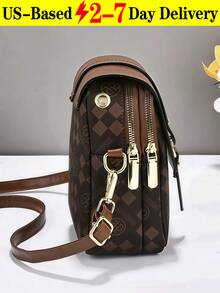 2026 New Women'S Mobile Phone Bag - Multi-Layer, Practical, Niche, Versatile, Large Capacity Small Bag, Ladies' Fashionable, Lightweight Shoulder Bag/ Single Shoulder Bag/ Crossbody Bag,Ideal Christmas Gift. - 彩色 - 查看 8