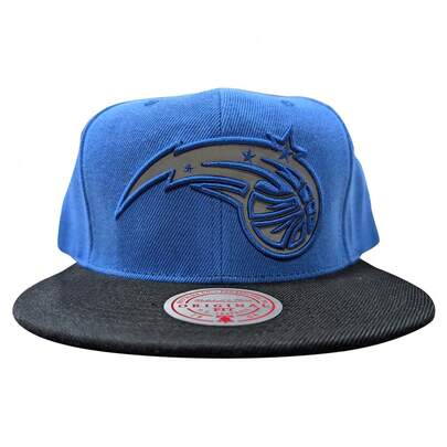 Mitchell & Ness Royal/Black NBA Orlando Magic Team Reflective Snapback