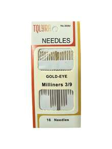 18pcs/Set 16pcs Hand Sewing Needles + 1 White Thread + 1 Black Thread, Household Sewing & Mending Tool Kit - Multicolor - View 6