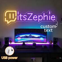 إضاءة نيون لاسم لاعب الألعاب الشخصي، لافتات نيون مخصصة، شعارات ألعاب مخصصة، لافتات نيون شخصية، أضواء LED للاعبين، فن الحائط للألعاب، لافتات إضاءة للبث المباشر، هدايا مخصصة - رائعة لديكور الغرفة، ديكور غرفة النوم، ديكور غرفة الألعاب، هدايا كهف الرجال، هدايا عيد الميلاد! ملون، كاواييي، أنيق بسيط، جميل، مخصص، شخصي، فريد، هدايا مثالية للرجل، هدايا مثالية للمرأة، صديق، صديقة، عائلة، أصدقاء، ضوء الليل، أضواء نيون، بضائع منزلية، ديكور الغرفة، ديكور العطلات، للذكرى السنوية، لأعياد الميلاد، للزفاف