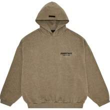 Fear Of God Essentials Fleece Hoodie (FW24) Unisex - Heather grey - View 13