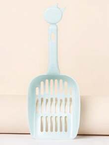 Premium Thick Plastic Cat Litter Scoop - Fine Mesh Design, Efficient Litter Sifting, Durable, Ergonomic Handle, Essential Pet Cleaning Tool For Litter Box, Easy To Clean And Non-Clogging, Ideal For Everyday Cat Care - Multicolor - View 9