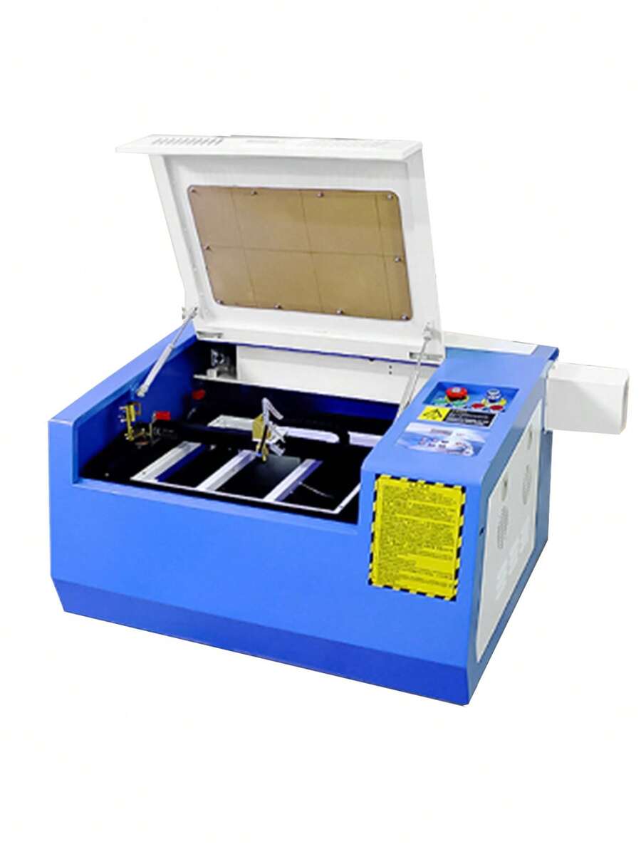 50W Desktop CO2 Laser Engraver, Laser Cutter Machine With Water-Cooled Laser Tube, Compatible With CorelDRAW, Windows XP 7 8 10, EMF, JPG, PLT, WMF, For Wood Acrylic Fabric - 50W - View 1