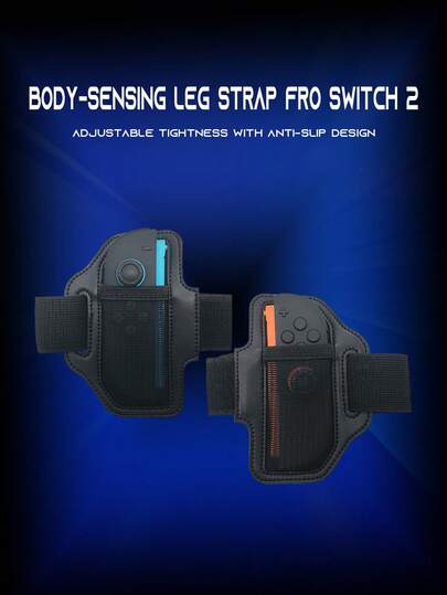 Adjustable Leg Strap For Nintendo Switch 2 Controller, Fitness Ring Adventure Accessory, Full Power