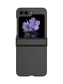 1个纯色PC折叠手机壳，保护手机免受跌落损伤，兼容以下机型：三星Galaxy Zflip 3/Zflip 4/Zflip 5/Zflip 6/Zflip 7，OPPO Find N3 Flip/Find N2 Flip，Razr 50 Ultra/Razr 40 Ultra/Razr 40/Razr 50，vivo X Flip。防水、防震、防摔、防刮。 - 黑色 - 查看 4