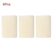 Semme Esponja Loofah Baño Loofah Loofah Ducha de baño Exfoliante Esponja Cocina Limpia Fregadora 3in-6pcs - 6 piezas - Ver 6