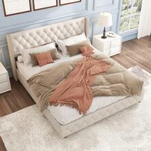 Bed Bases & Foundations - Beige + Linen + 140cm*190cm - View 7