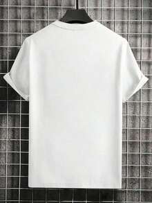 Custom Summer Graphic T-Shirts For Men With Fun Prints - 黑色 - 查看 7