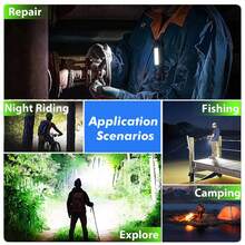 IF23 PRO 5000lm Flashlight XHP70B Led Rechargeable USB C Bright EDC Torch With RGB Magnet Outdoor Emergency - 6000-6500K - View 8
